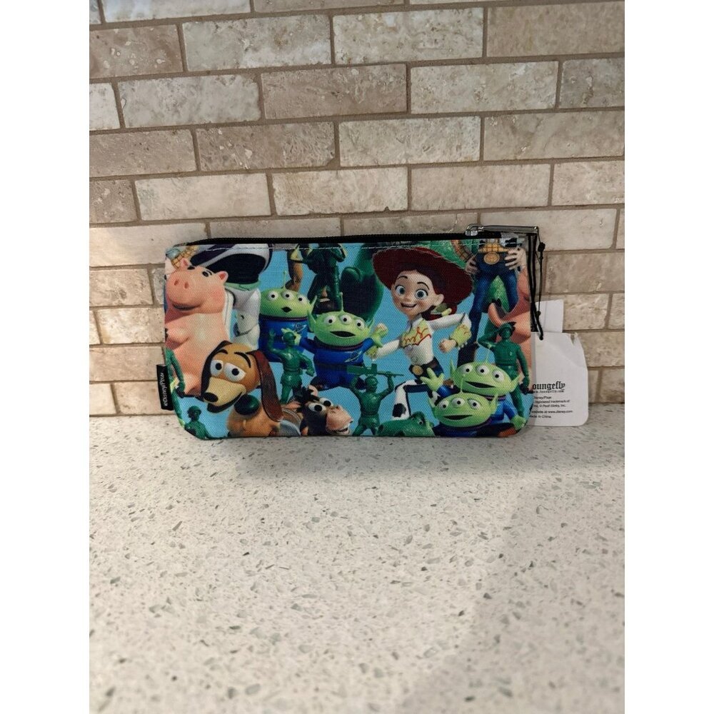 Loungefly Disney Toy Story Allover Print Pencil‎ Case nwt